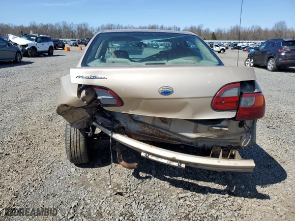 2003 Chevrolet Malibu with VIN 1G1ND52J83M715675, listed as a Copart auction lot 51230505 with 204,016 mi miles and Salvage Title. Bid and sale history available at carsss.com. Image 6.