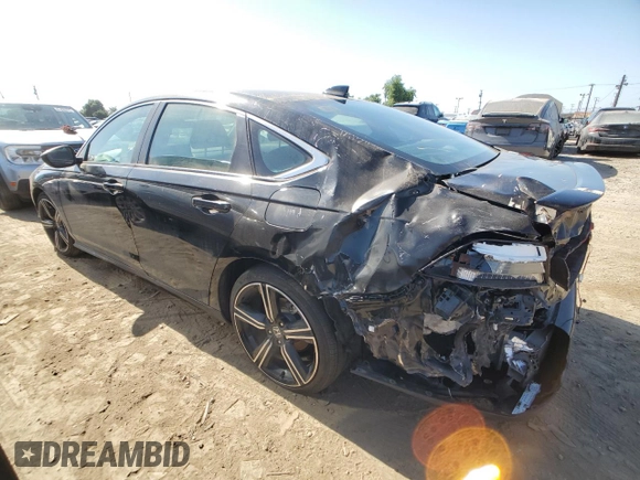 2023 Honda Accord Sport with VIN 1HGCY2F55PA002207, listed as a Copart auction lot 61575925 with 60,182 mi miles and Salvage title. Bid and sale history available at DreamBid. Image 2.