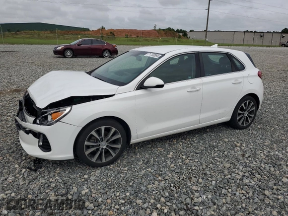 2018 Hyundai Elantra GT with VIN KMHH35LE3JU038536, listed as a Copart auction lot 71703894 with 53,305 mi miles and Salvage Title. Bid and sale history available at carsss.com. Image 1.