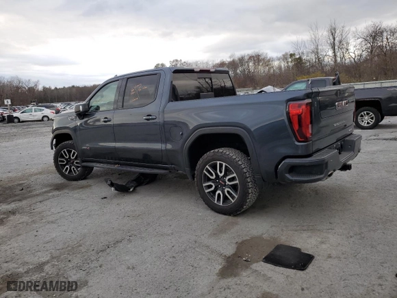 2022 GMC Sierra 1500 Limited AT4 with VIN 1GTP9EEL2NZ220098, listed as a Copart auction lot 79571944 with 56,137 mi miles and Non Repairable. Bid and sale history available at carsss.com. Image 2.