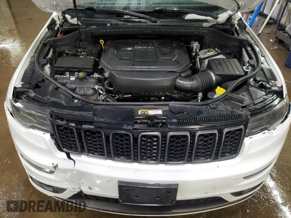 2021 Jeep Grand Cherokee Overland with VIN 1C4RJFCGXMC527435, listed as a Copart auction lot 49642405 with 84,485 mi miles and Salvage title. Bid and sale history available at DreamBid. Image 11.
