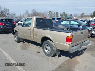1999 Ford Ranger XL with VIN 1FTYR10V1XTA41899, listed as a IAAI auction lot 41654635 with 150,444 mi miles. Bid and sale history available at carsss.com. Image 3.