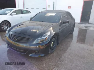 2012 Infiniti G37 Sedan Journey with VIN JN1CV6AP8CM934081, listed as a IAAI auction lot 41930019 with 200,944 mi miles. Bid and sale history available at carsss.com. Image 2.