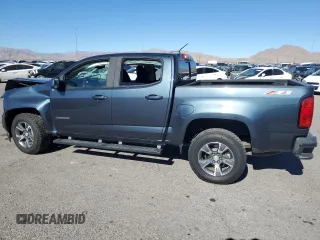 2020 Chevrolet Colorado 2WD Z71 with VIN 1GCGSDEN5L1134537, listed as a Copart auction lot 80283384 with 26,228 mi miles and Salvage title. Bid and sale history available at DreamBid. Image 2.