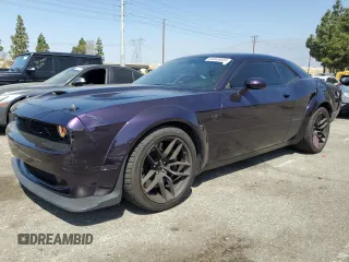 2021 Dodge Challenger R/T Scat Pack z VIN 2C3CDZFJ2MH591198, wystawiony jako Copart lot #54049505 z przebiegiem 50 282 mil mil oraz Szkoda całkowita • Salvage title. Historia ofert i sprzedaży dostępna na DreamBid. Obrazek 1.