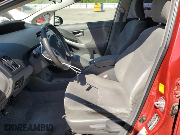 2010 Toyota Prius II with VIN JTDKN3DU8A0171802, listed as a Copart auction lot 52398925 with 167,507 mi miles and Salvage Title. Bid and sale history available at DreamBid. Image 7.