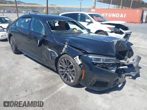 2020 BMW 7 Series 750i xDrive с VIN WBA7U2C02LGJ59766, выставлен на аукционе IAAI как лот 42259594 с пробегом 27 540 миль миль и . История ставок и продаж доступна на DreamBid. Изображение 1.