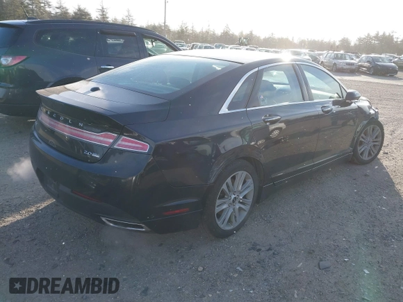2013 Lincoln MKZ with VIN 3LN6L2J95DR804855, listed as a IAAI auction lot 41264935 with 115,226 mi miles. Bid and sale history available at carsss.com. Image 4.