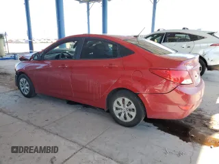 2016 Hyundai Accent SE with VIN KMHCT4AE1GU030130, listed as a Copart auction lot 50201685 with 112,608 mi miles and Salvage Title. Bid and sale history available at carsss.com. Image 2.
