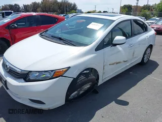 2012 Honda Civic EX-L with VIN 19XFB2F92CE381075, listed as a IAAI auction lot 42024543 with 102,703 mi miles and . Bid and sale history available at DreamBid. Image 6.
