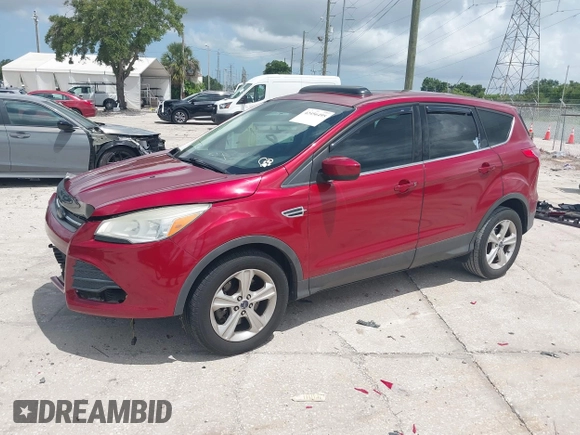 2014 Ford Escape SE with VIN 1FMCU9G92EUA15170, listed as a IAAI auction lot 42456495 with 158,123 mi miles and . Bid and sale history available at DreamBid. Image 2.