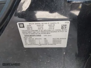 2015 Chevrolet Equinox LT with VIN 2GNALBEK4F6104905, listed as a IAAI auction lot 41886893 with 120,808 mi miles. Bid and sale history available at carsss.com. Image 9.