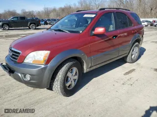 2008 Kia Sorento EX with VIN KNDJC736185845717, listed as a Copart auction lot 45554895 with 127,418 mi miles and Salvage Title. Bid and sale history available at carsss.com. Image 1.