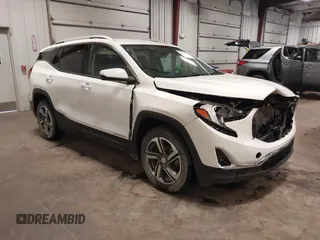 2020 GMC Terrain SLT with VIN 3GKALVEV4LL267246, listed as a IAAI auction lot 42331645 with 101,991 mi miles and . Bid and sale history available at DreamBid. Image 1.