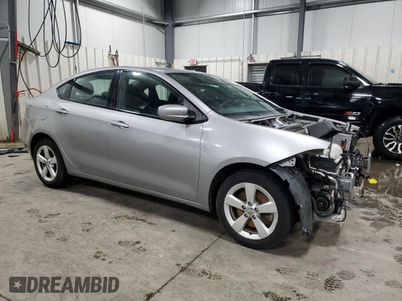 2015 Dodge Dart SXT with VIN 1C3CDFBB2FD281615, listed as a Copart auction lot 55477545 with 154,873 mi miles and Salvage Title. Bid and sale history available at DreamBid. Image 4.
