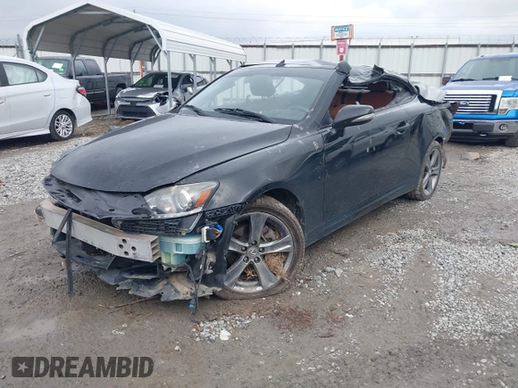 2012 Lexus IS 250 C with VIN JTHFF2C27C2525193, listed as a IAAI auction lot 41623953 with Not Provided miles and . Bid and sale history available at DreamBid. Image 16.