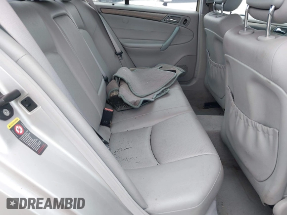 2003 Mercedes-Benz C 230 Kompressor with VIN WDBRF40J13F404057, listed as a IAAI auction lot 41497699 with 162,798 mi miles and . Bid and sale history available at DreamBid. Image 8.