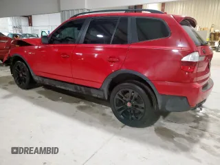 2007 BMW X3 3.0si with VIN WBXPC934X7WF04450, listed as a Copart auction lot 55164075 with 134,911 mi miles and Salvage title. Bid and sale history available at DreamBid. Image 2.