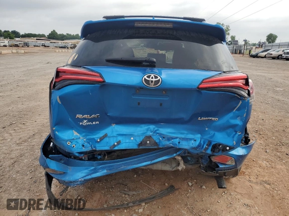 2016 Toyota RAV4 Limited with VIN JTMYFREV9GD085448, listed as a Copart auction lot 57085285 with Not provided miles and Salvage title. Bid and sale history available at DreamBid. Image 6.