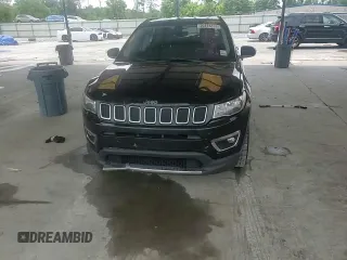 2018 Jeep Compass Limited with VIN 3C4NJDCBXJT258828, listed as a Copart auction lot 56818835 with 115,721 mi miles and Salvage title. Bid and sale history available at DreamBid. Image 13.
