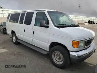 2007 Ford Econoline Passenger XL with VIN 1FBSS31L07DB12995, listed as a Copart auction lot 52041765 with 144,918 mi miles and Clean title. Bid and sale history available at DreamBid. Image 4.
