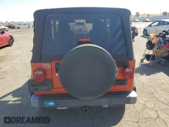 2005 Jeep Wrangler X with VIN 1J4FA39S15P331269, listed as a Copart auction lot 72787684 with 0 mi miles and Salvage Title. Bid and sale history available at carsss.com. Image 6.