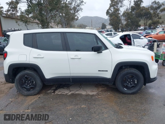 2022 Jeep Renegade Sport with VIN ZACNJDA1XNPN56686, listed as a IAAI auction lot 41779626 with 31,842 mi miles and . Bid and sale history available at DreamBid. Image 13.