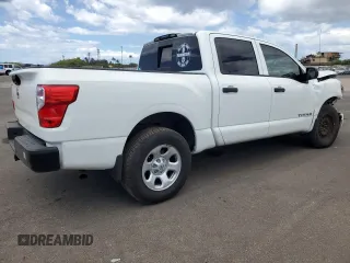 2021 Nissan Titan SV with VIN 1N6AA1EEXMN520000, listed as a Copart auction lot 72464284 with 58,470 mi miles and Non Repairable. Bid and sale history available at DreamBid. Image 3.