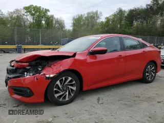 2016 Honda Civic Sedan EX with VIN 2HGFC2F77GH518504, listed as a Copart auction lot 53779945 with 158,932 mi miles and Salvage Title. Bid and sale history available at carsss.com. Image 1.