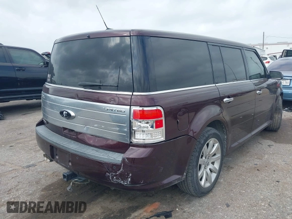 2011 Ford Flex Limited with VIN 2FMGK5DC1BBD19253, listed as a IAAI auction lot 41947893 with 196,676 mi miles. Bid and sale history available at carsss.com. Image 4.