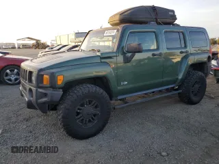 2006 Hummer H3 with VIN 5GTDN136468273891, listed as a Copart auction lot 86154524 with 177,495 mi miles and Salvage Title. Bid and sale history available at carsss.com. Image 1.