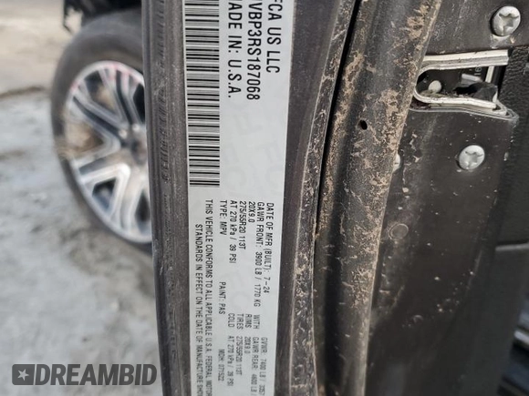 2024 Jeep Wagoneer Series II with VIN 1C4SJVBP3RS187068, listed as a Copart auction lot 83041694 with Not provided miles and Non repairable. Bid and sale history available at DreamBid. Image 13.