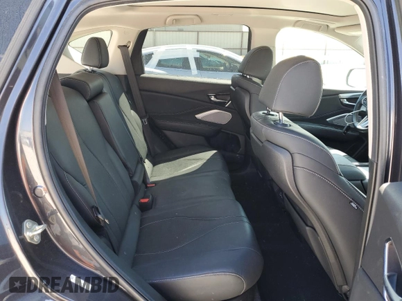 2020 Acura RDX w/Technology Pkg with VIN 5J8TC1H52LL003741, listed as a Copart auction lot 47876493 with 50,998 mi miles. Bid and sale history available at carsss.com. Image 12.
