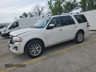 2016 Ford Expedition Limited with VIN 1FMJU2AT3GEF25642, listed as a Copart auction lot 53944285 with 199,598 mi miles and Salvage title. Bid and sale history available at DreamBid. Image 1.