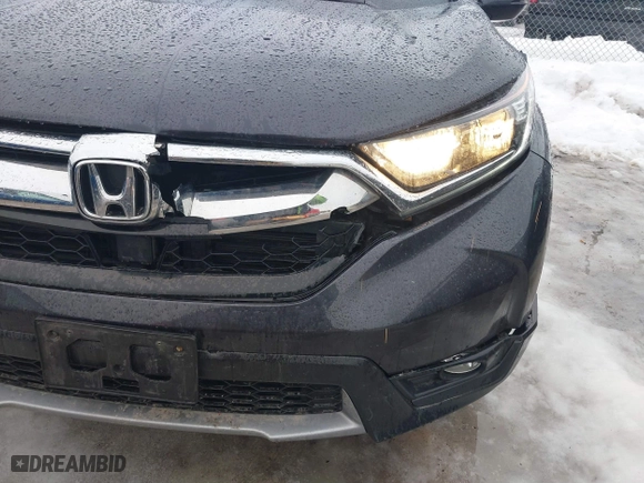 2019 Honda CR-V EX-L with VIN 2HKRW2H85KH658186, listed as a IAAI auction lot 41603690 with 93,474 mi miles. Bid and sale history available at carsss.com. Image 6.