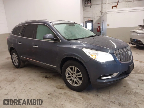 2014 Buick Enclave Convenience with VIN 5GAKRAKD5EJ270297, listed as a IAAI auction lot 41134002 with 111,163 mi miles. Bid and sale history available at carsss.com. Image 1.