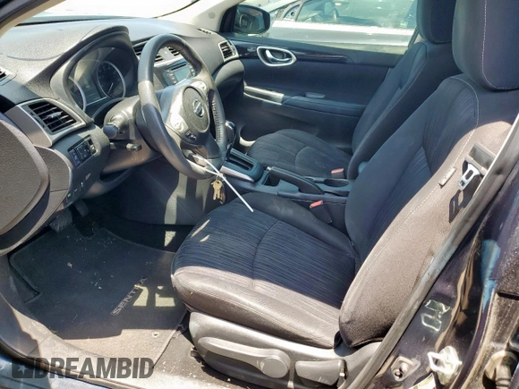 2017 Nissan Sentra S with VIN 3N1AB7AP4HY364963, listed as a Copart auction lot 57777405 with 126,208 mi miles and Salvage title. Bid and sale history available at DreamBid. Image 7.