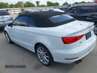 2015 Audi A3 1.8T Premium with VIN WAU6CLFF8F1121096, listed as a IAAI auction lot 42038667 with 178,994 mi miles. Bid and sale history available at carsss.com. Image 3.