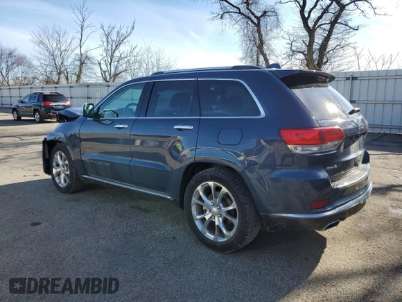2021 Jeep Grand Cherokee Summit with VIN 1C4RJFJG8MC759390, listed as a Copart auction lot 45043434 with 33,376 mi miles. Bid and sale history available at carsss.com. Image 2.