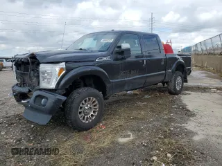 2015 Ford F-350 Platinum with VIN 1FT8W3BT4FEC93729, listed as a Copart auction lot 48403595 with 199,174 mi miles and Salvage Title. Bid and sale history available at DreamBid. Image 1.