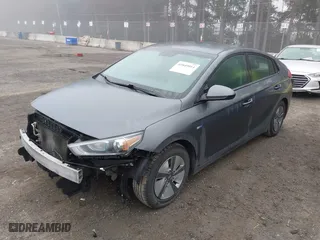 2019 Hyundai Ioniq Hybrid Blue with VIN KMHC65LC5KU143970, listed as a IAAI auction lot 41849014 with 139,975 mi miles. Bid and sale history available at carsss.com. Image 18.