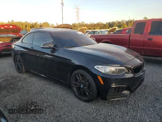 2017 BMW 2 Series M240i xDrive with VIN WBA2G3C3XHV641504, listed as a Copart auction lot 76472914 with 123,768 mi miles and Salvage Title. Bid and sale history available at carsss.com. Image 4.