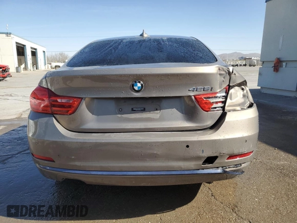 2015 BMW 4 Series 428i with VIN WBA4A5C50FD410914, listed as a Copart auction lot 48481695 with 159,742 mi miles and Clean Title. Bid and sale history available at carsss.com. Image 6.