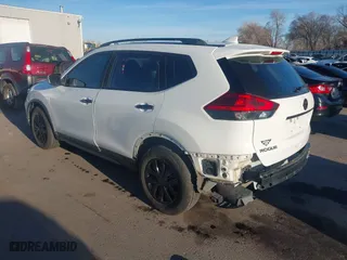 2017 Nissan Rogue SL with VIN JN8AT2MV7HW008445, listed as a IAAI auction lot 41750567 with 112,807 mi miles. Bid and sale history available at carsss.com. Image 3.
