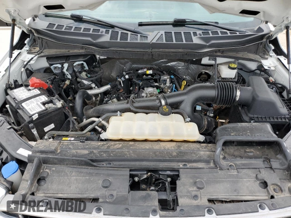 2023 Ford F-150 XL with VIN 1FTEW1EP9PKF30448, listed as a Copart auction lot 51097175 with 35,624 mi miles and Salvage Title. Bid and sale history available at carsss.com. Image 11.