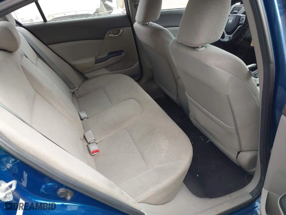 2012 Honda Civic Sdn LX with VIN 19XFB2F56CE053140, listed as a IAAI auction lot 41866000 with 124,126 mi miles. Bid and sale history available at carsss.com. Image 8.