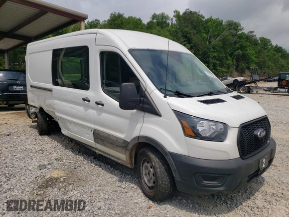 2023 Ford Transit Cargo with VIN 1FTBR1C88PKA82709, listed as a Copart auction lot 54151974 with 43,953 mi miles and . Bid and sale history available at DreamBid. Image 4.