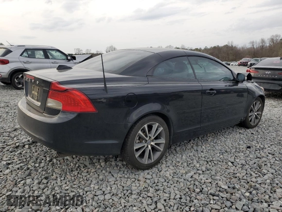 2012 Volvo C70 T5 with VIN YV1672MC9CJ125125, listed as a Copart auction lot 47387825 with 210,829 mi miles and Salvage Title. Bid and sale history available at carsss.com. Image 3.