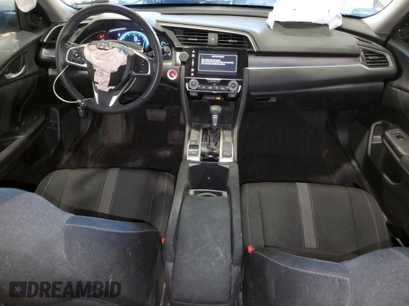 2017 Honda Civic Sedan EX-T with VIN 19XFC1F34HE203114, listed as a Copart auction lot 51485085 with 58,383 mi miles and Salvage Title. Bid and sale history available at carsss.com. Image 8.