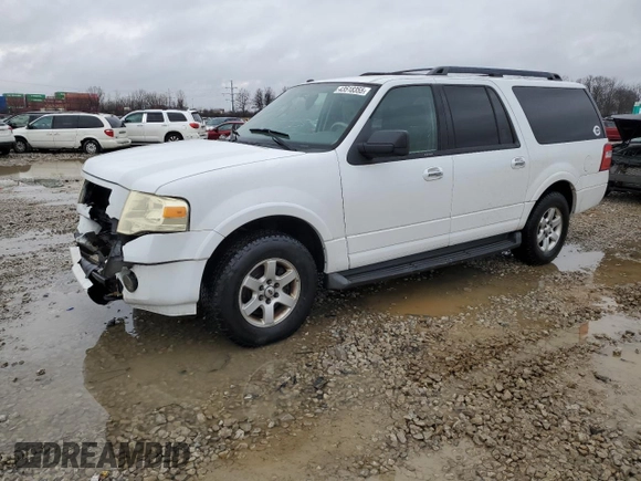 2010 Ford Expedition EL SSV with VIN 1FMJK1G58AEA87913, listed as a Copart auction lot 43518355 with 0 mi miles and Salvage Title. Bid and sale history available at carsss.com. Image 1.